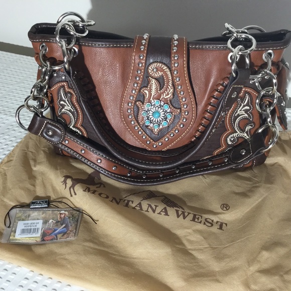 Montana West Handbags - Montana West Leather Purse NWT